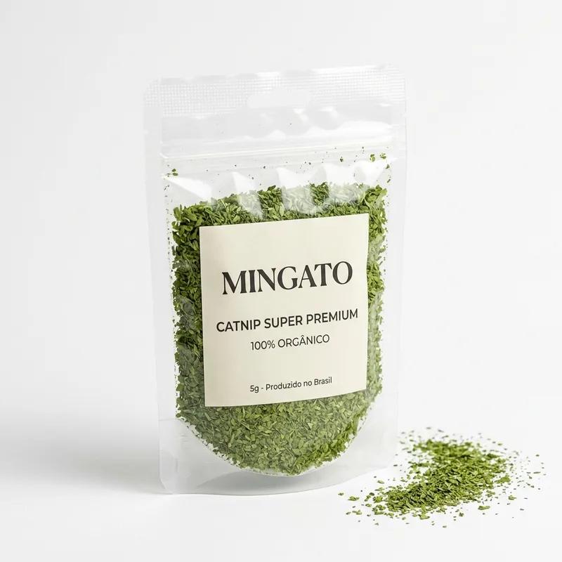 Catnip Técnico Super Premium (0,83% de Óleo Essencial) — Grau Botânico Concentrado para Bem-Estar Felino Mingato