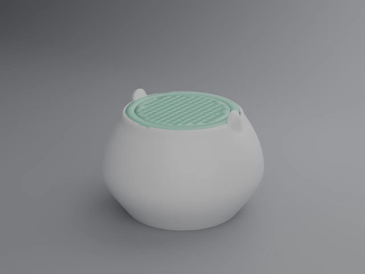 Vaso Hidropônico Mingato Orgânico (Curvo Escandinavo)