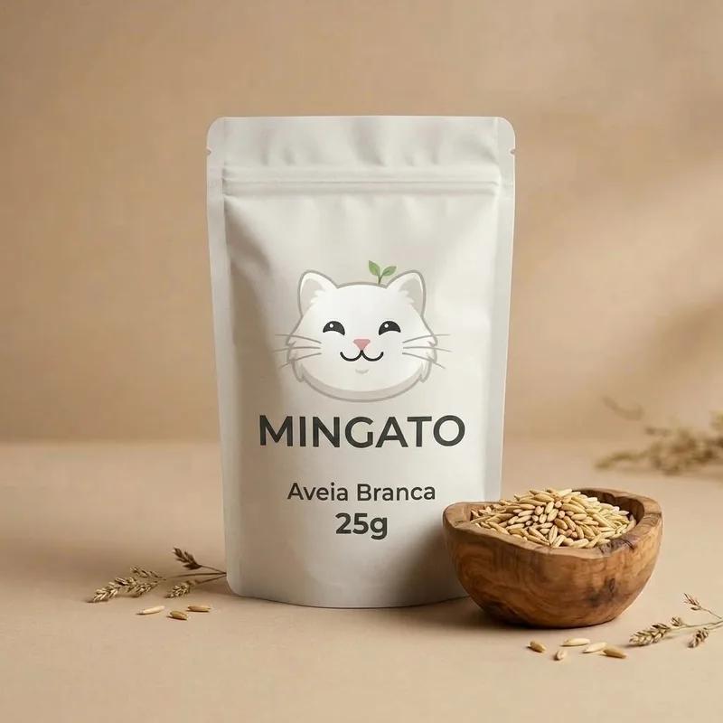 Aveia Branca Hidropônica (Avena sativa) — Semente de graminha para gato cultivo 100% hidropônico na água